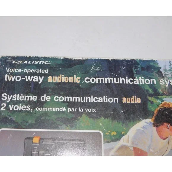 VTG 1980s Realistic TRC504 Two Way Audionic Communication System WORKING - Picture 4 of 8